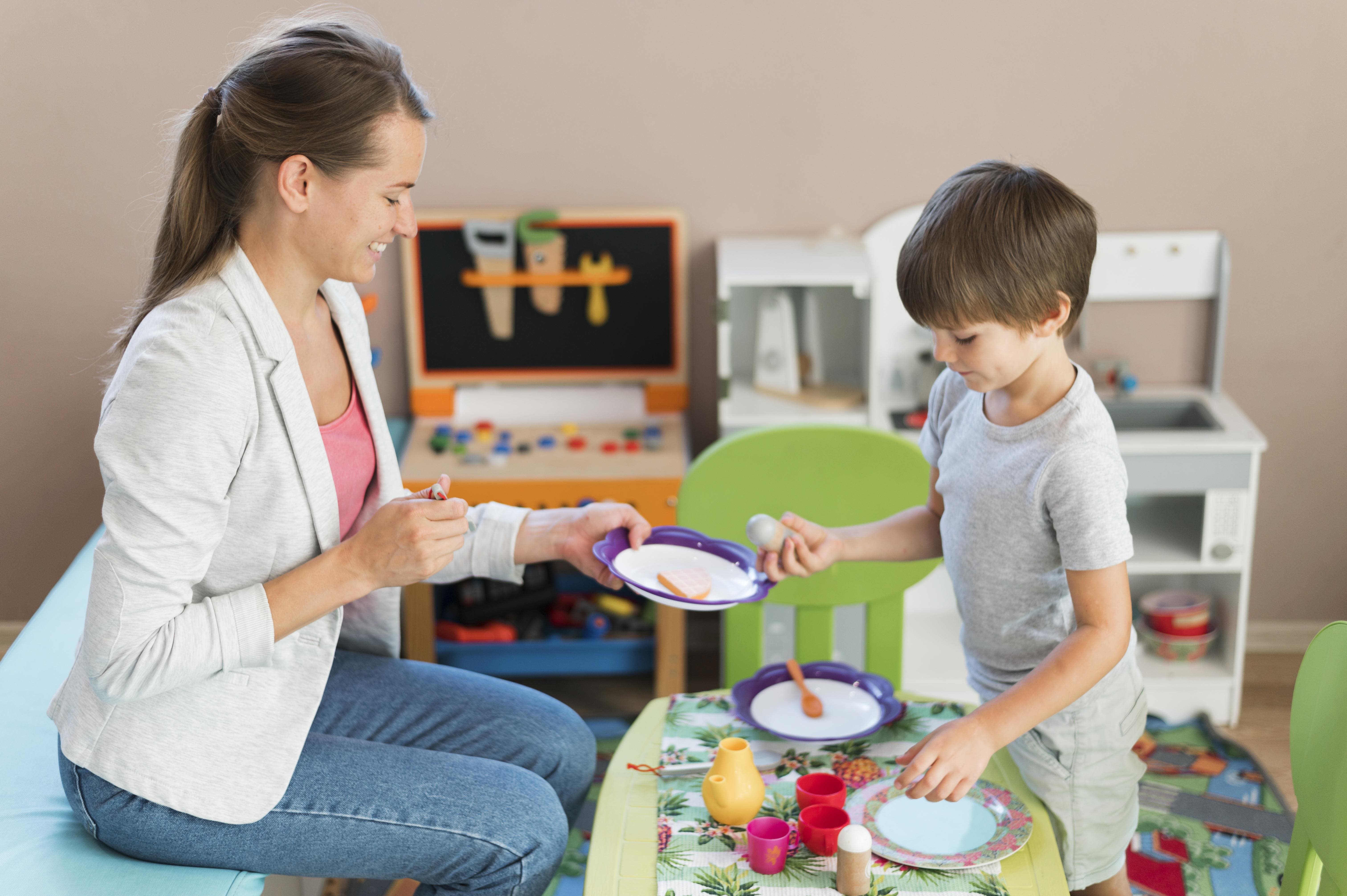 Terapia de lenguaje para niños